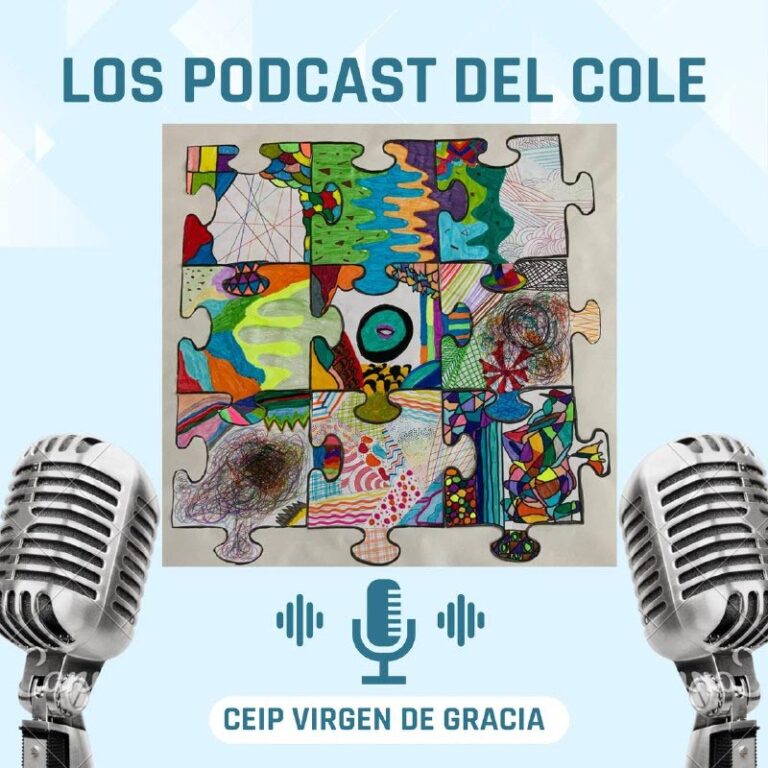Imagen del taller de podcast en la escuela CEIP Virgen de Gracia